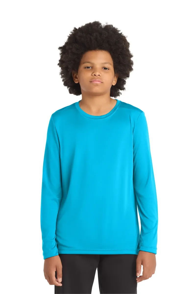 Sport-Tek ® Youth Posi-UV® Pro Long Sleeve Tee. YST420LS - additional view 6