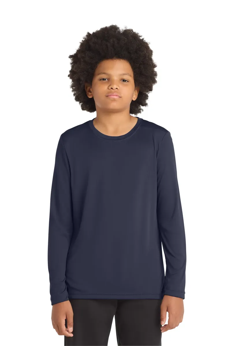 Sport-Tek ® Youth Posi-UV® Pro Long Sleeve Tee. YST420LS - additional view 1