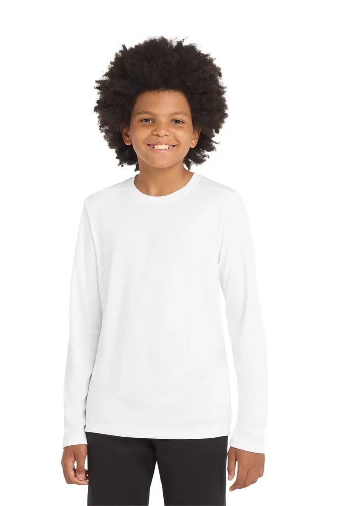Sport-Tek ® Youth Posi-UV® Pro Long Sleeve Tee. YST420LS - additional view 8