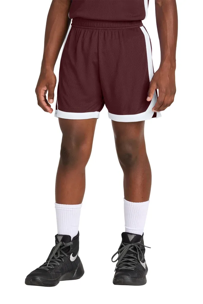 Sport-Tek® Youth Rival Basketball 5  Short YST901 - additional view 3