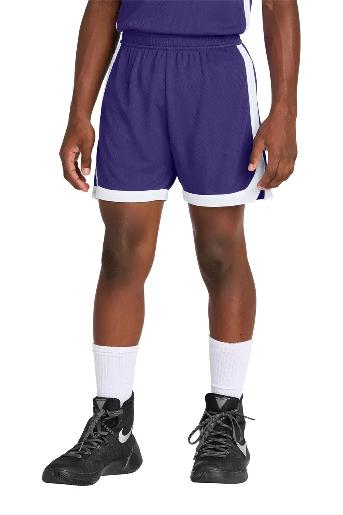 Sport-Tek® Youth Rival Basketball 5  Short YST901 - additional view 2