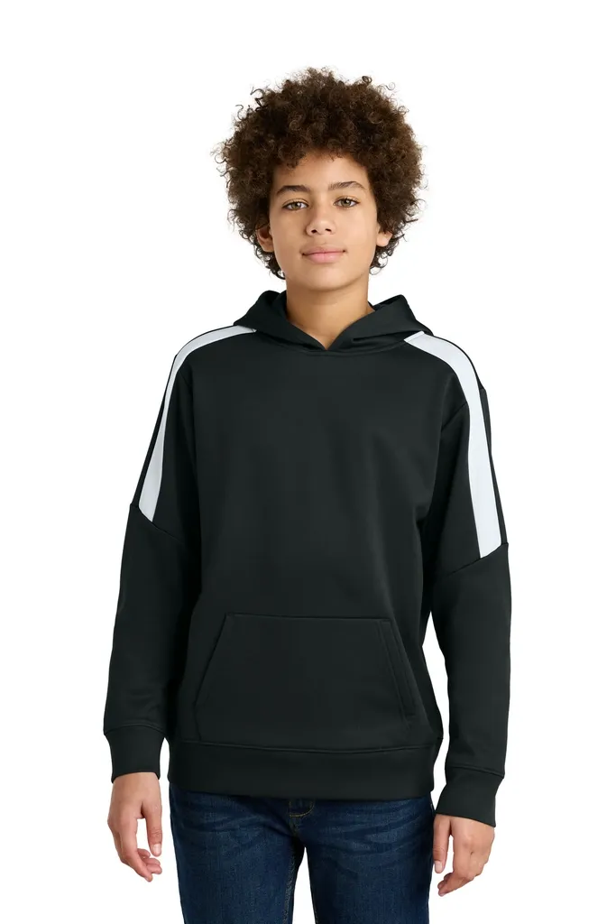 Sport-Tek® Youth Sport-Wick® Fleece United Pullover Hoodie YST255 - additional view 6
