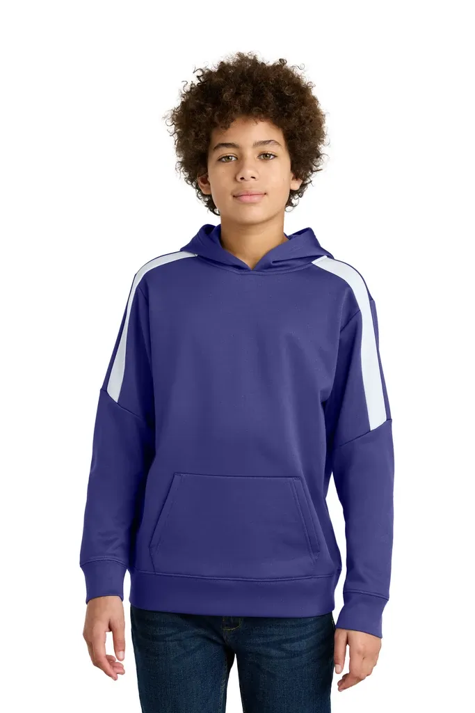 Sport-Tek® Youth Sport-Wick® Fleece United Pullover Hoodie YST255 - additional view 3