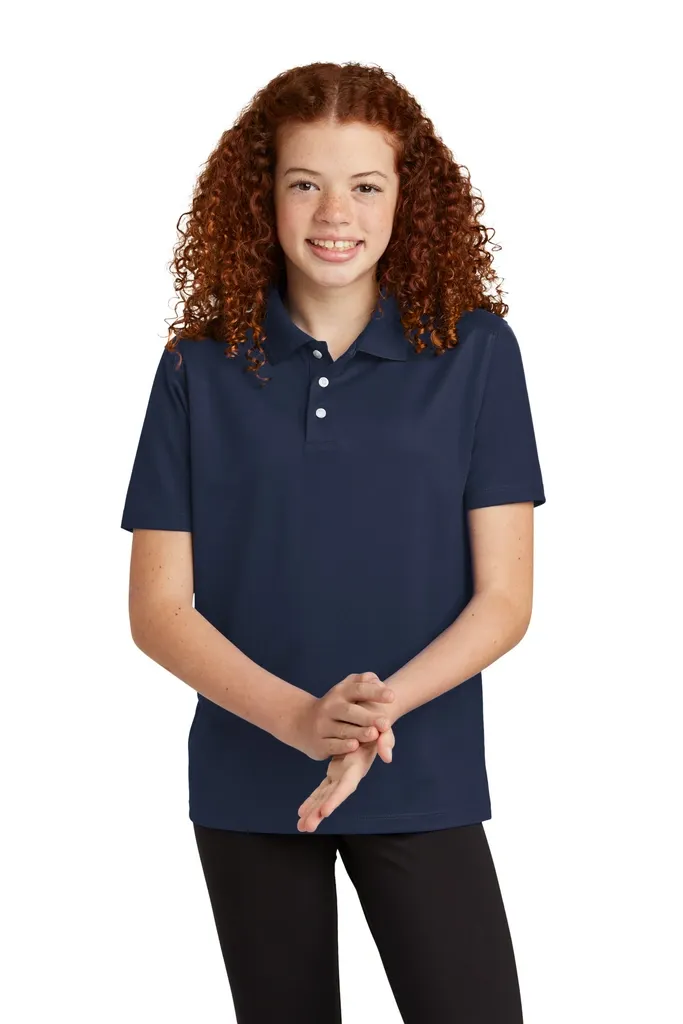 Sport-Tek® Youth UV Micropique Polo YST740 - additional view 5