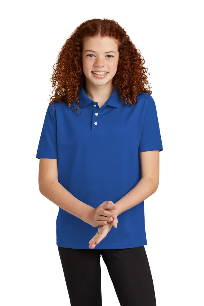 Sport-Tek® Youth UV Micropique Polo YST740 - additional view 4