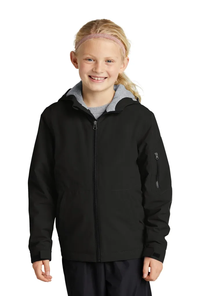 Sport-Tek® Youth Waterproof Insulated Jacket YST56 - additional view 4