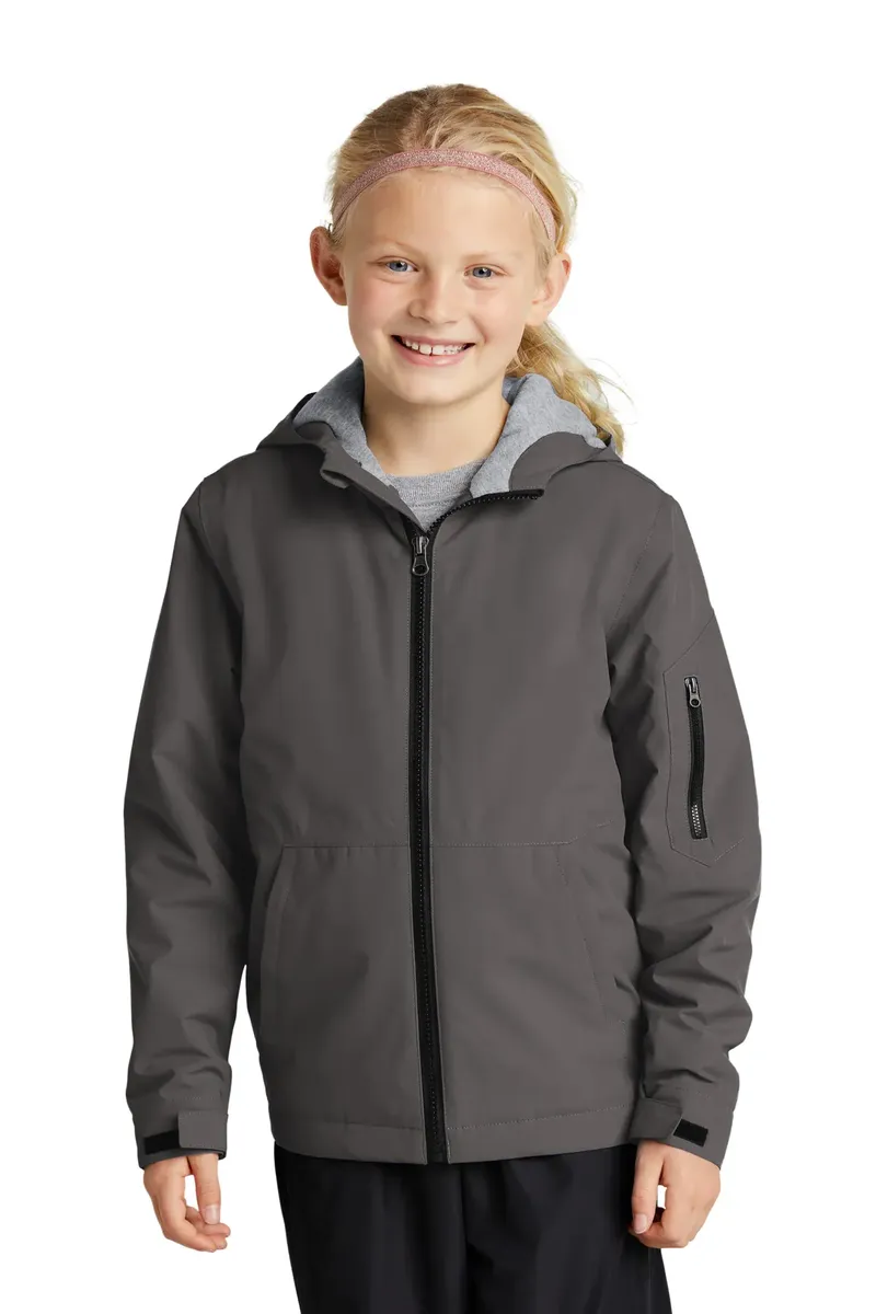 Sport-Tek® Youth Waterproof Insulated Jacket YST56 - additional view 2