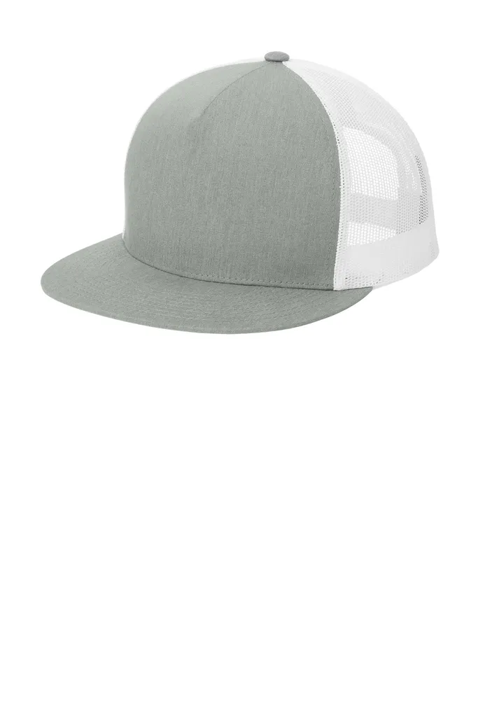 Sport-Tek® YP Classics ® 5-Panel Classic Trucker Mesh Back Cap. STC38 - additional view 9
