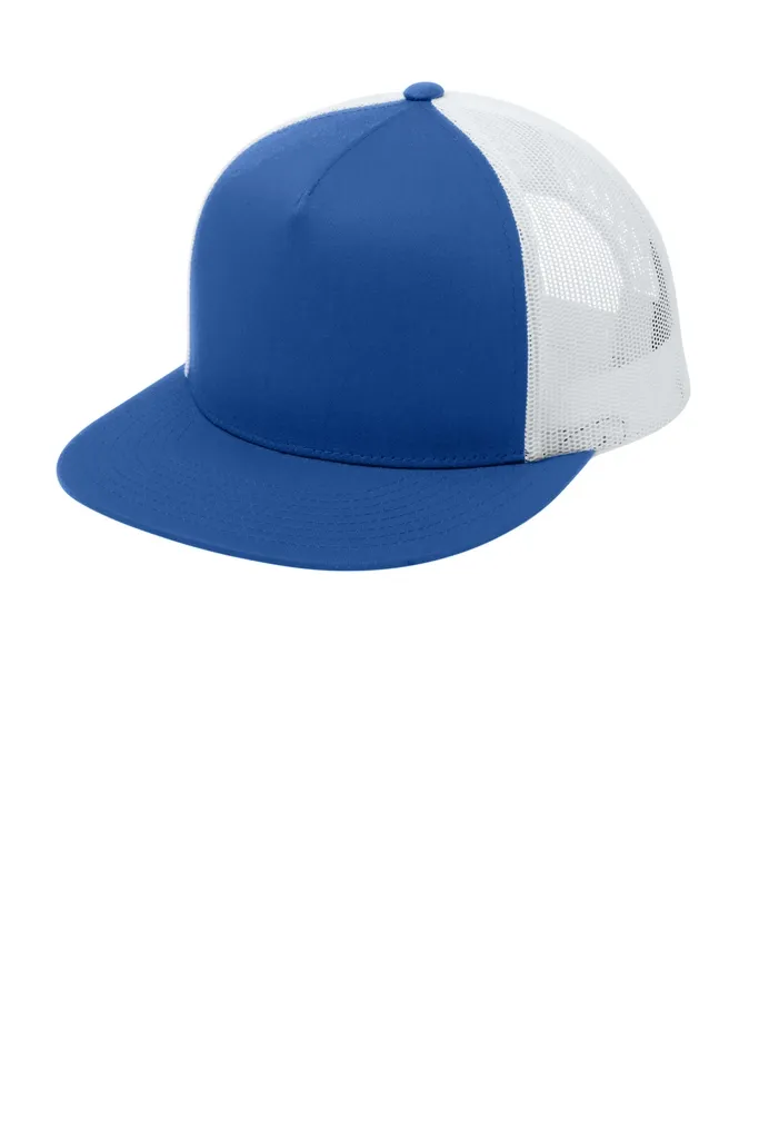 Sport-Tek® YP Classics ® 5-Panel Classic Trucker Mesh Back Cap. STC38 - additional view 12