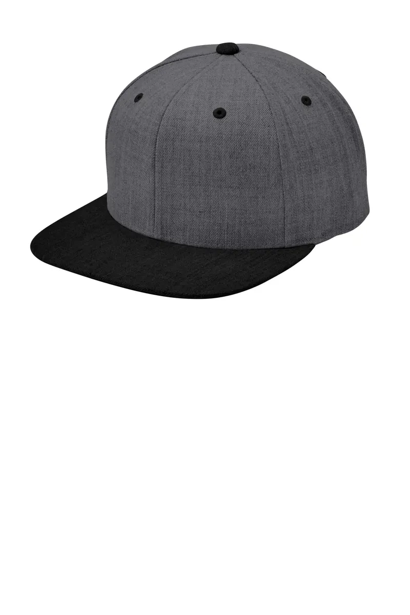 Sport-Tek® YP Classics® Flat Bill Snapback Cap. STC19 - additional view 15