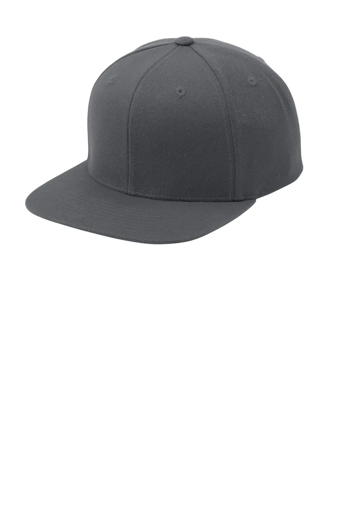 Sport-Tek® YP Classics® Flat Bill Snapback Cap. STC19 - additional view 6