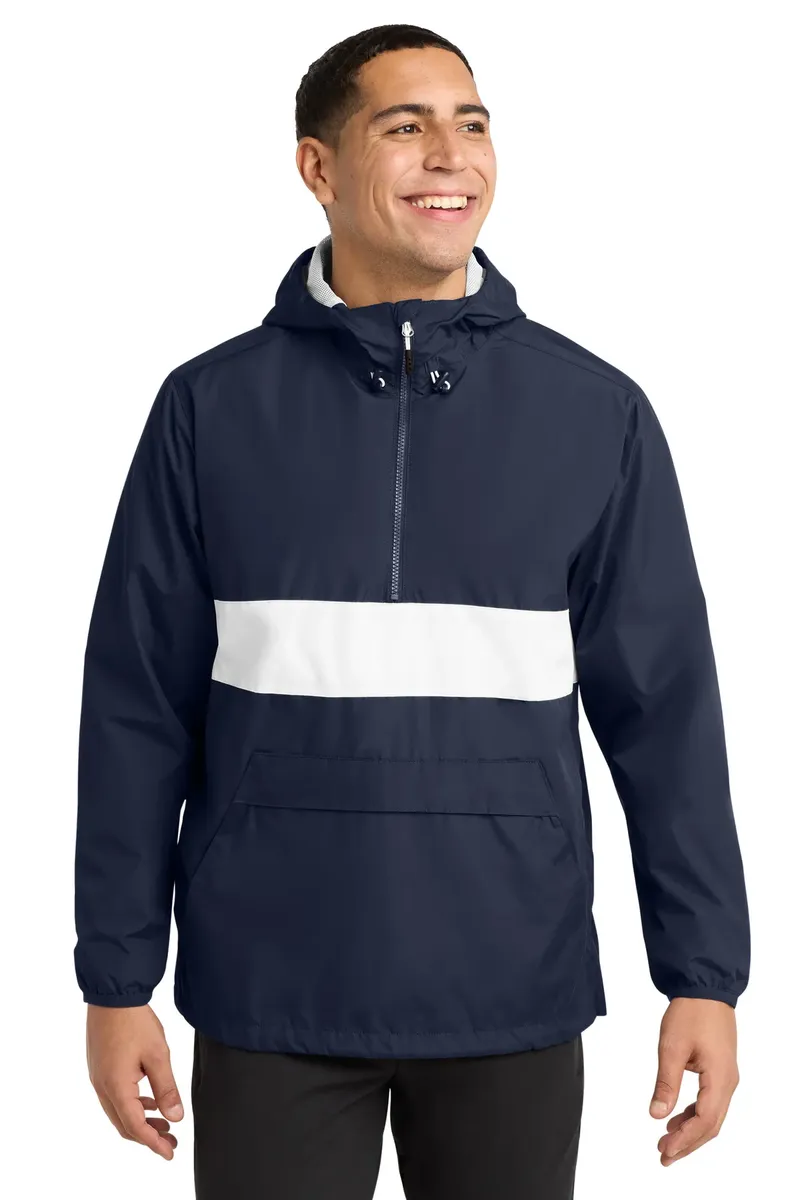 Sport-Tek® Zipped Pocket Anorak. JST65 - additional view 1