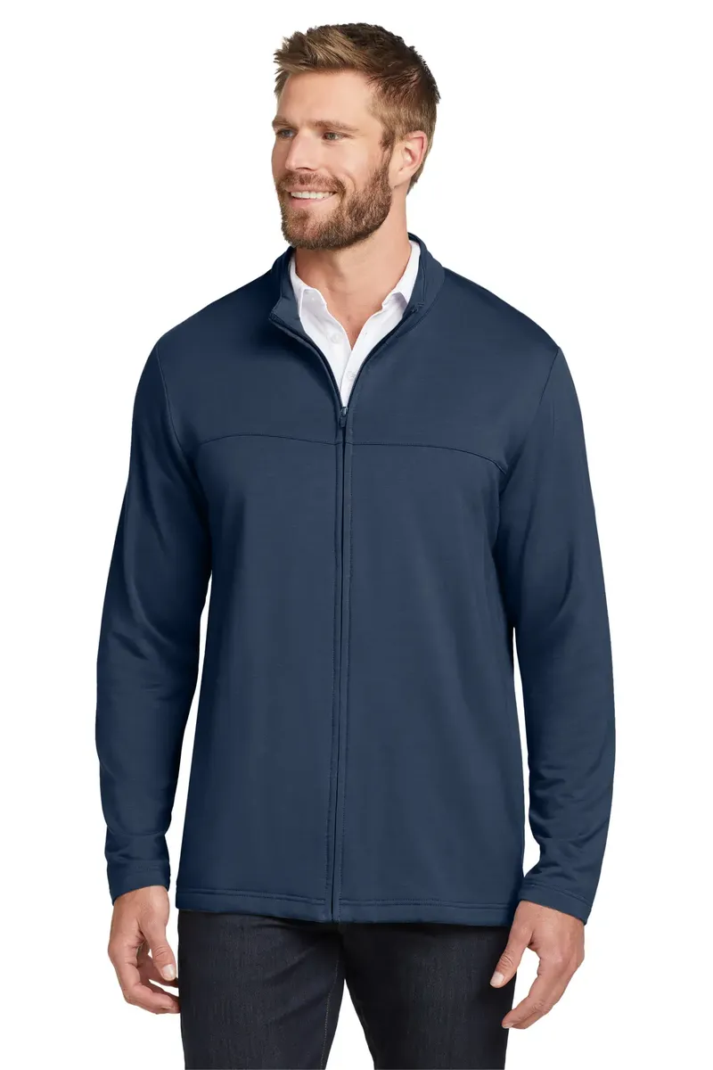 TravisMathew Newport Full-Zip Fleece. TM1MU420 - additional view 1