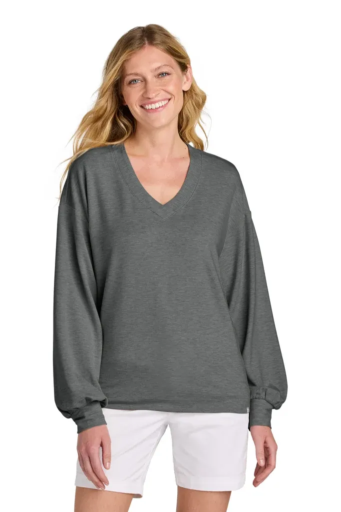 TravisMathew Women's Long Weekend V-Neck TM1LD009 - additional view 1