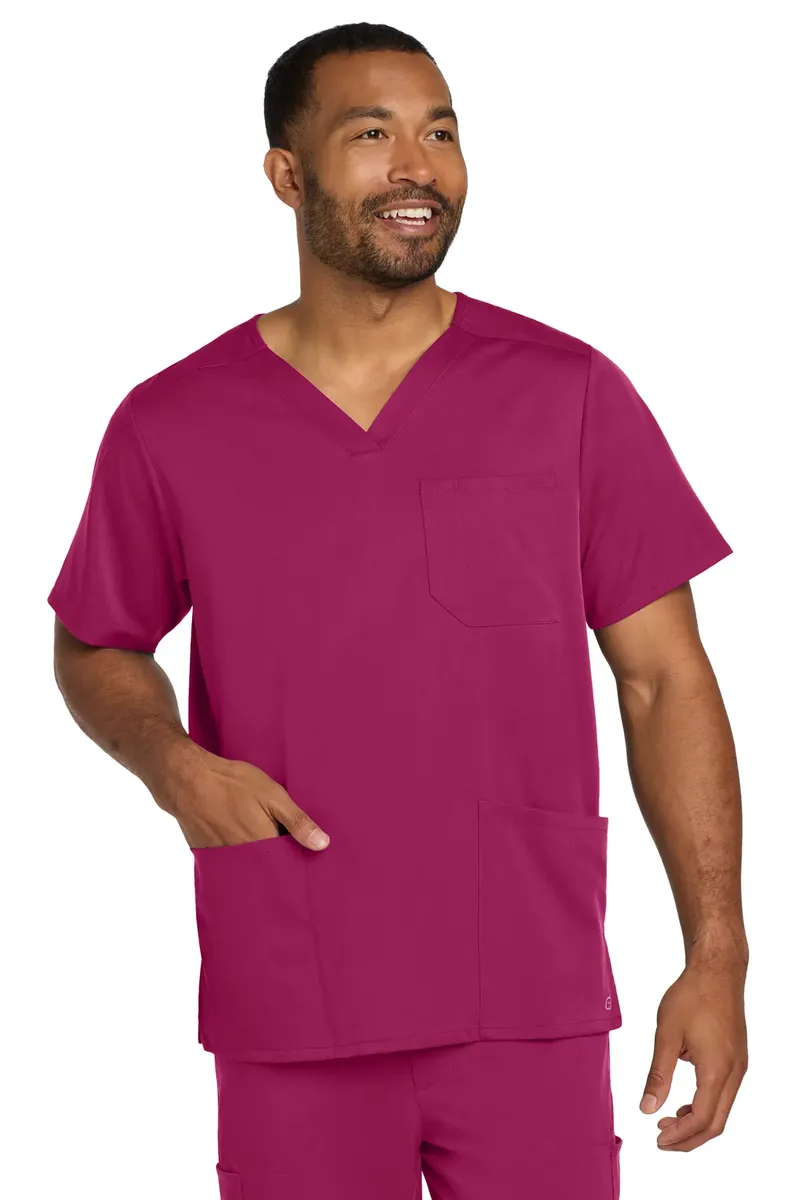 Wink® Men's Premiere Flex V-Neck Top WW5068 - additional view 5