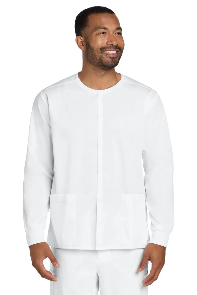 Wink® Unisex WorkFlex Snap-Front Scrub Jacket WW3080