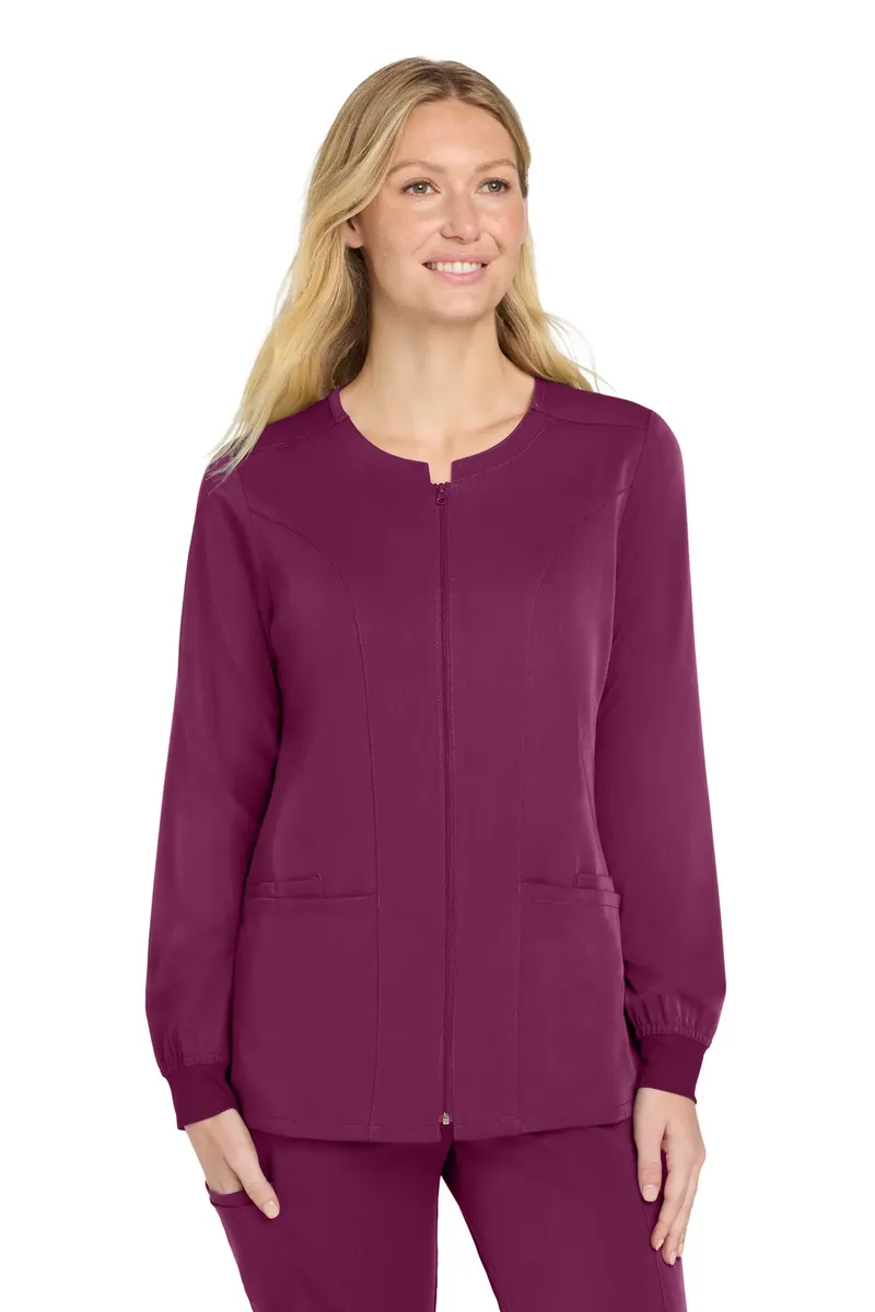 Wink® Women's Premiere Flex Full-Zip Scrub Jacket WW4088 - additional view 1