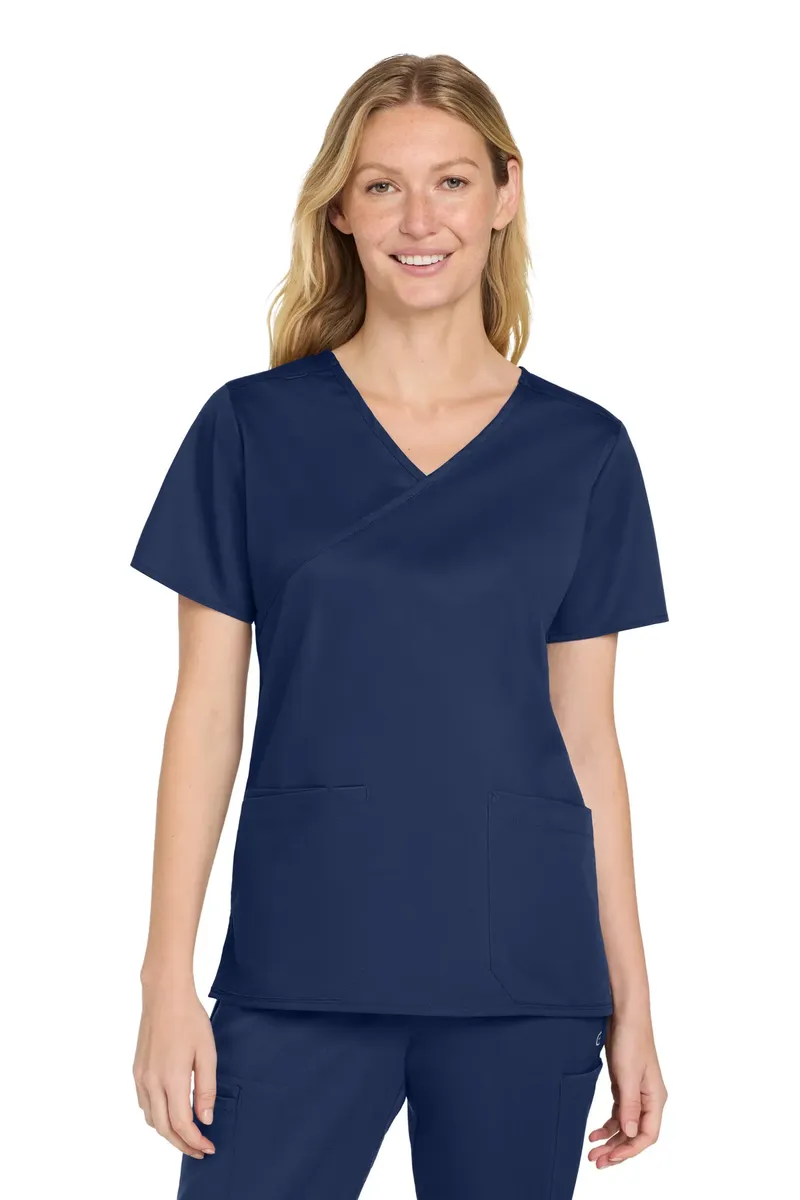 Wink® Women's WorkFlex Mock Wrap Top WW4760
