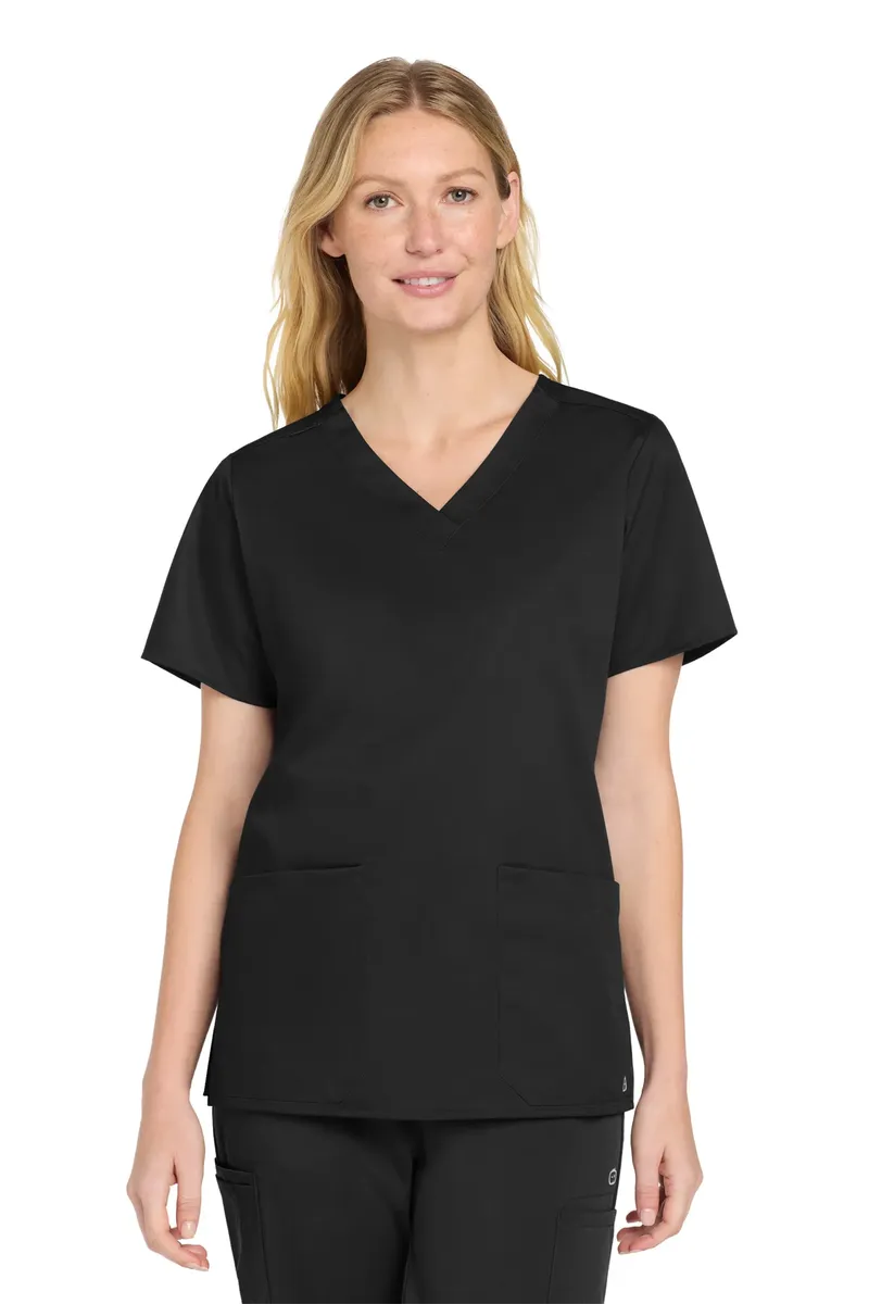 Wink® Women's WorkFlex V-Neck Top WW4560 - additional view 4